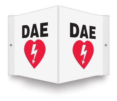 Projection Sign: AED – Signs & Labels