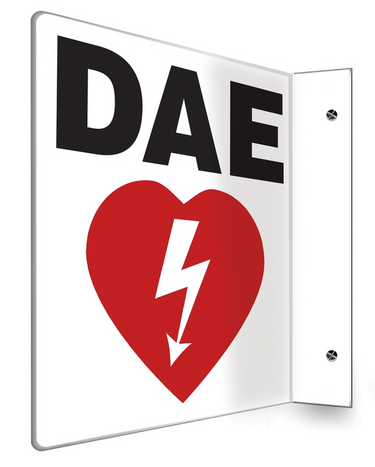 Projection Sign: AED – Signs & Labels