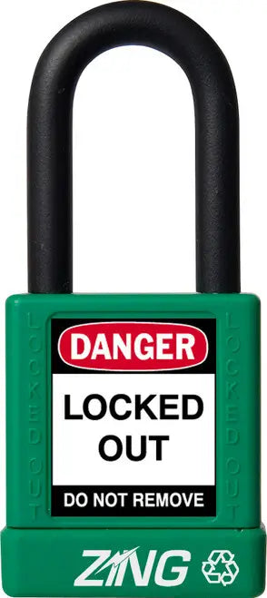 ZING Recyclockout Safety Padlock – Lockout/Tagout