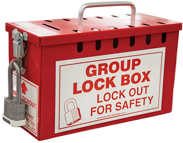 Portable Group Lockout Box – Lockout/Tagout