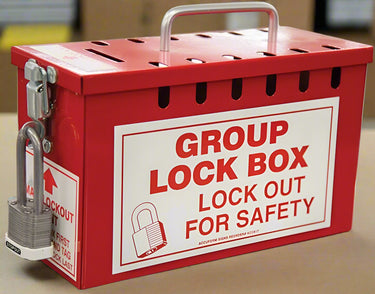 Portable Group Lockout Box – Lockout/Tagout
