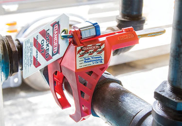 Ball Valve Lockout – Lockout/Tagout