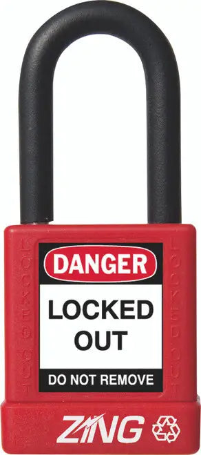ZING Recyclockout Safety Padlock – Lockout/Tagout