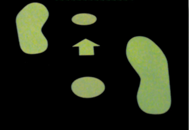 Glow-In-The-Dark Shapes: Arrow – Signs & Labels