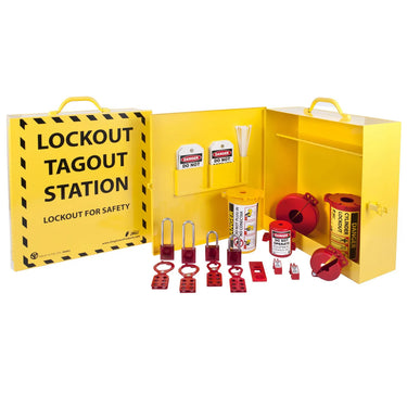 ZING 2722 Stocked Lockout Cabinet – Lockout/Tagout