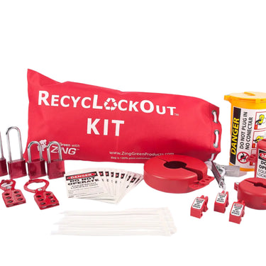 ZING 2724 Lockout Bag Kit – Lockout/Tagout