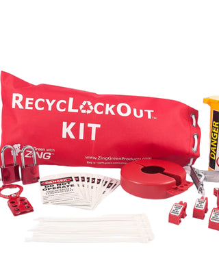 ZING 2724 Lockout Bag Kit – Lockout/Tagout