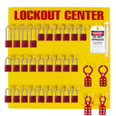 ZING 2729 Lockout Tagout Station - 28 Aluminum Padlocks – Lockout/Tagout