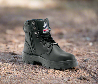 Steel Blue Argyle Zip Steel Toe Men's Boot – Footwear