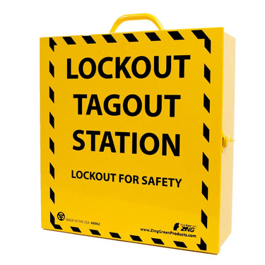 ZING 6062E Unstocked Lockout Cabinet – Lockout/Tagout