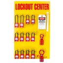 ZING 7115 12-Padlock Lockout Station – Lockout/Tagout