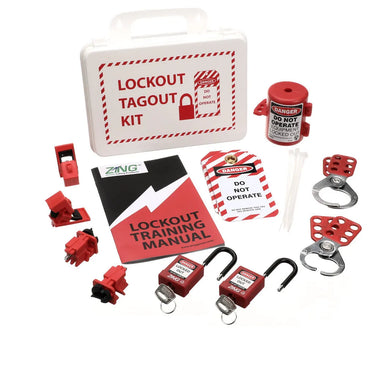 ZING 7136 Compact Electrical Lockout Kit – Lockout/Tagout