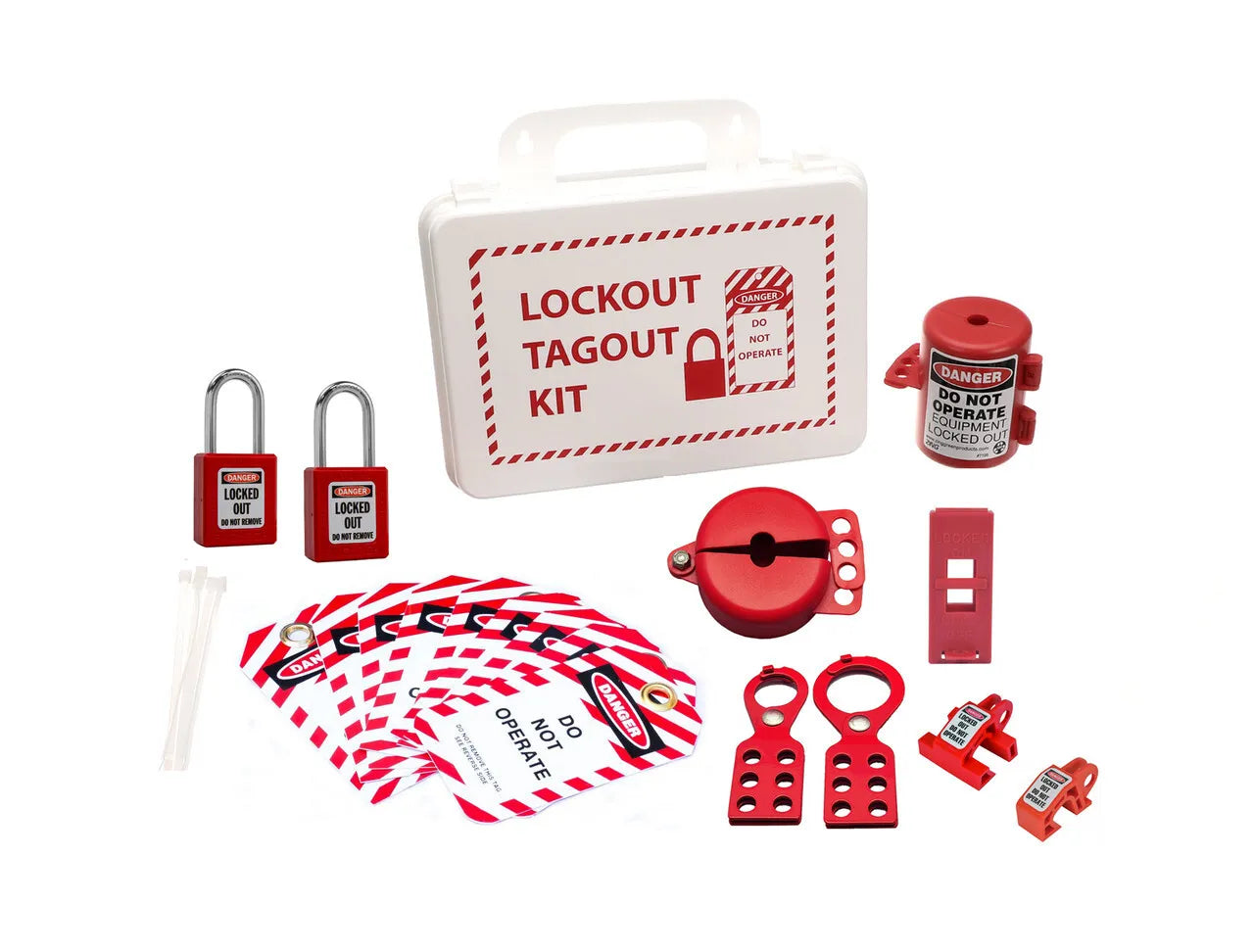 Lockout Tagout Case Kit, 29 Components – Rhino Protective Wear
