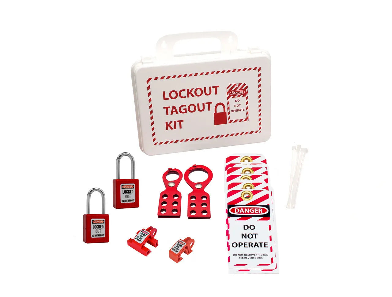 Lockout Tagout Case Kit, 17 Components – Rhino Protective Wear