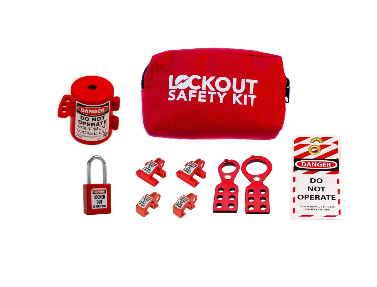 Lockout Tagout Pouch Kit, 12 Components – Rhino Protective Wear
