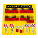 ZING 7373 48-Padlock Lockout Station – Lockout/Tagout