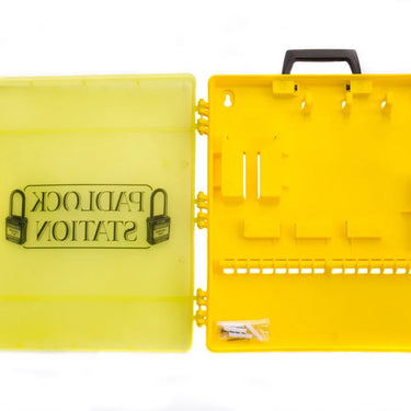ZING 7375E Unstocked Portable Lockout Station – Lockout/Tagout
