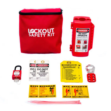 ZING 7675 Economy Forklift and Vehicle Lockout Kit – Lockout/Tagout
