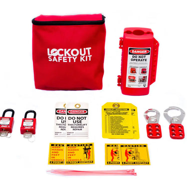 ZING 7677 Deluxe Forklift Lockout Kit – Lockout/Tagout