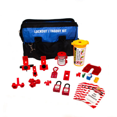 ZING 7681 Deluxe Electrical Lockout Bag Kit – Lockout/Tagout