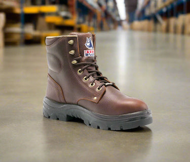 Steel Blue Argyle Steel Toe Men's Boot – Footwear