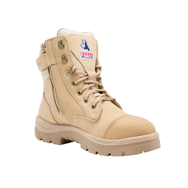 Steel Blue Southern Cross Zip Steel Toe Men's Boot – Footwear