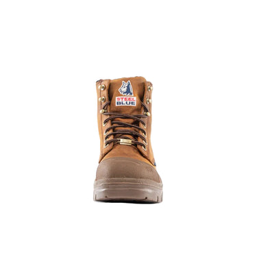 Steel Blue Argyle Scuff Steel Toe Men's Boot – Footwear
