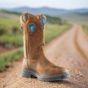 Steel Blue Blue Heeler Steel Toe Men's Boot with Met Protection – Footwear