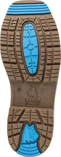 Steel Blue Blue Heeler Steel Toe Men's Boot – Footwear