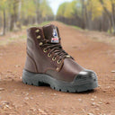 Steel Blue Argyle Steel Toe Men's Boot with Met Protection – Footwear