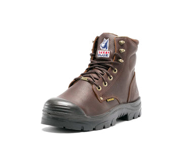 Steel Blue Argyle Steel Toe Men's Boot with Met Protection – Footwear