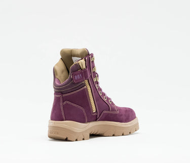 Steel Blue Southern Cross Zip Steel Toe Women's Boot with Penetration Resistance – Footwear