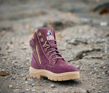 Steel Blue Southern Cross Zip Steel Toe Women's Boot with Penetration Resistance – Footwear