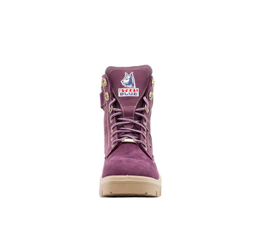 Steel Blue Southern Cross Zip Steel Toe Women's Boot with Penetration Resistance – Footwear