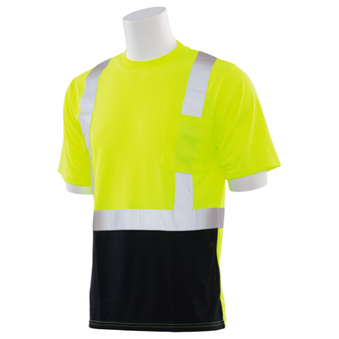 Delta Plus 9601SB Class 2 Black Bottom Jersey Short Sleeve T-Shirt – Apparel