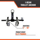 Malta Dynamics Beam Trolley – Fall Protection