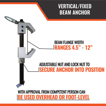 Malta Dynamics Fixed Beam Anchor – Fall Protection