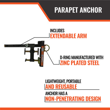 Malta Dynamics Parapet Anchor – Fall Protection