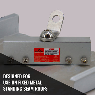 Malta Dynamics Standing Seam Roof Anchor – Fall Protection