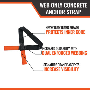 Malta Dynamics Concrete Anchor Strap – Fall Protection