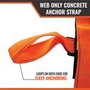 Malta Dynamics Concrete Anchor Strap – Fall Protection