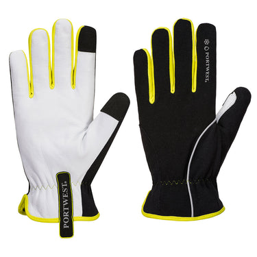 Portwest A776 Mechanic Glove with Leather Palm