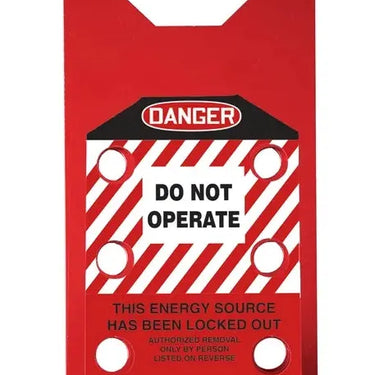 OSHA Danger Hasp: Do Not Operate – Lockout/Tagout