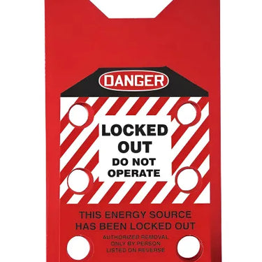 OSHA Danger Hasp: Locked Out Do Not Operate – Lockout/Tagout