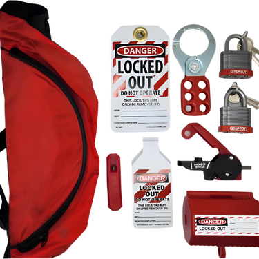 Lockout Pouch Kit: Circuit Breaker Lockout – Lockout/Tagout