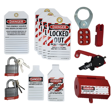 Lockout Pouch Kit: Circuit Breaker Lockout – Lockout/Tagout