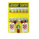 Lockout Center Aluminum Hanger Boards: 12-Padlock Board – Lockout/Tagout