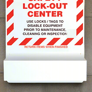 Heavy-Duty Aluminum Big Pocket Lockout Board - Board Only – Lockout/Tagout