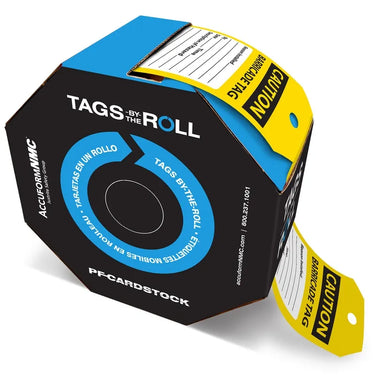 OSHA Caution Tags By-The-Roll: Barricade Tag – Lockout/Tagout