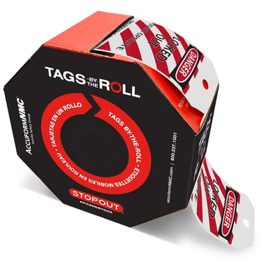 OSHA Danger Tags By-The-Roll: Locked Out Do Not Operate – Lockout/Tagout